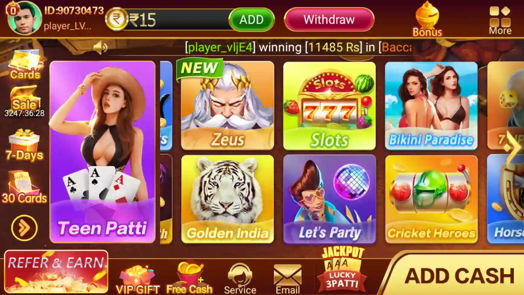 Blaze Teen Patti All Games