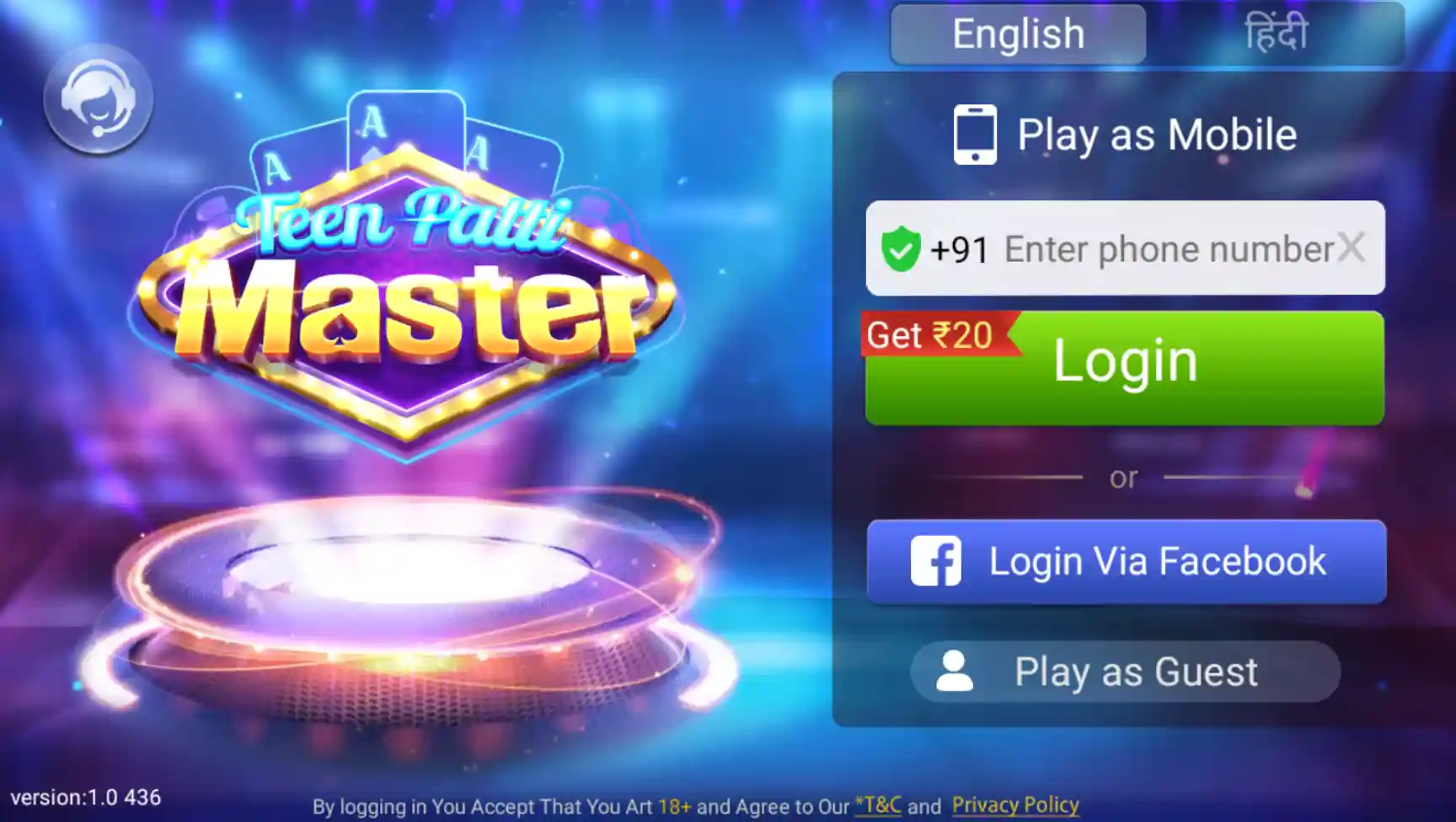 Blaze Teen Patti Apk Sign Up